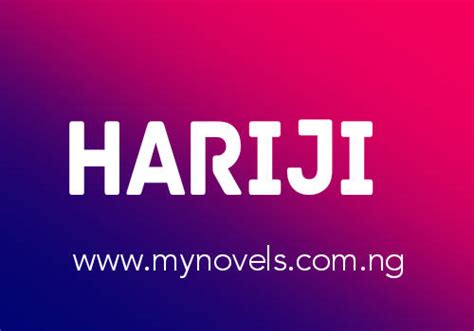 Each marks a point in the development of books. . Hariji hausa novel book 3